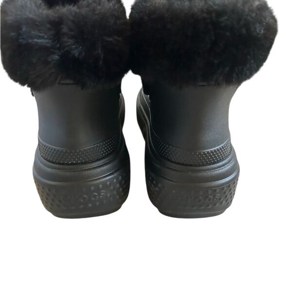 Crocs Stomp Lined Boots Unisex Adults, Black, Size M9 / W11, NWOT - Picture 9 of 11